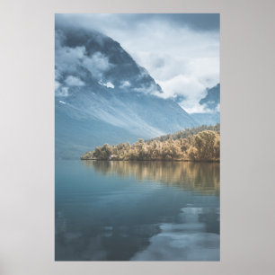 Poster Fotografia da Paisagem do norte da Noruega