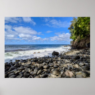 Poster Fotografia da Paisagem Natural Havaiana