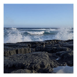 Pôster Fotografia da Paisagem Natural Havaiana