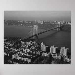 Poster Fotografia da ponte de George Washington NYC