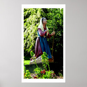 Pôster Fotografia das belas artes de Bernadette da rua