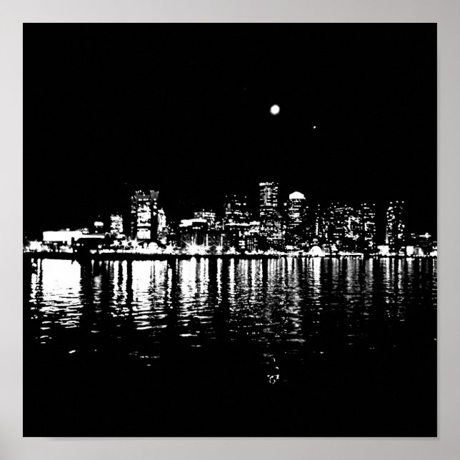 Pôster Fotografia de Boston poster-Moderna-11 (Frente)