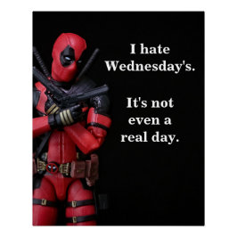 Pôster Fotografia de Brinquedo Engraçado Anti-Herói