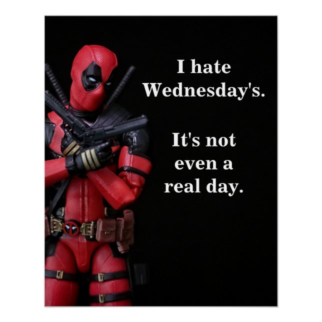 Pôster Fotografia de Brinquedo Engraçado Anti-Herói (Frente)