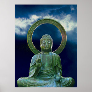 Poster Fotografia de Bronze Buddha