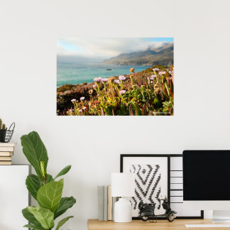 Poster Fotografia de Flores do Oceano Pacífico