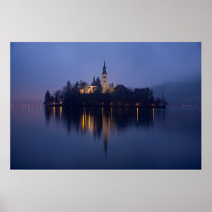 Pôster Fotografia de Lake Bled por cARTerART