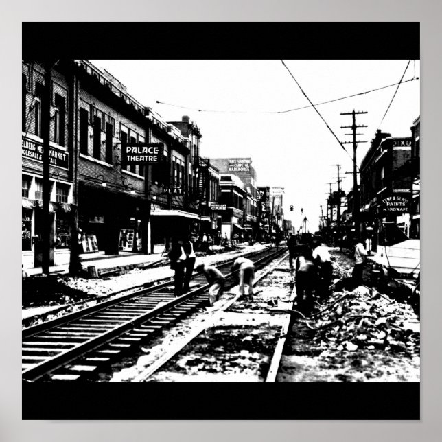 Poster Fotografia de poster-Vintage Dallas-22 (Frente)