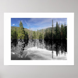 Poster Fotografia de Reflexo Florestal