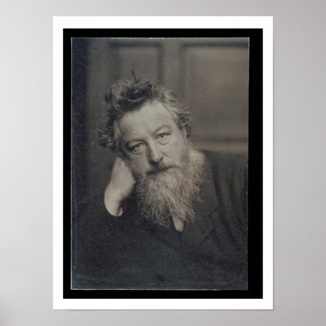 Poster Fotografia de William Morris (1834-96) apresentada (Frente)
