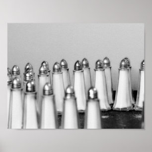 Poster Fotografia do sal e do pimenta