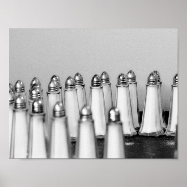 Poster Fotografia do sal e do pimenta (Frente)