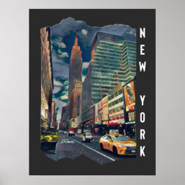 Poster Fotografia estética de Nova Iorque