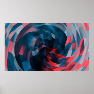 Poster Fotografia Geométrica Design de Arte Geométrica