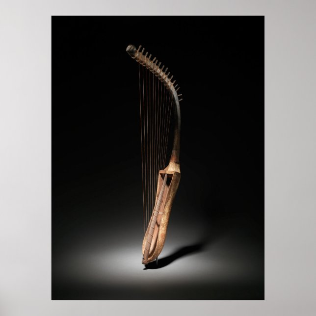 Poster Fotografia histórica do Egito Arranhado (Frente)