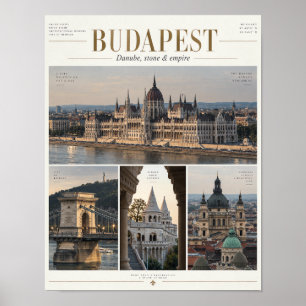 Poster Fotografia Impressionante de Budapeste – Quatro Vi
