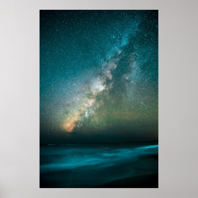 Poster Fotografia Moderna do Night Sky (Frente)