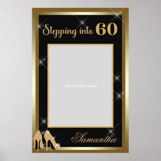 Poster Fotografia Prop de 60º aniversário de saltos altos