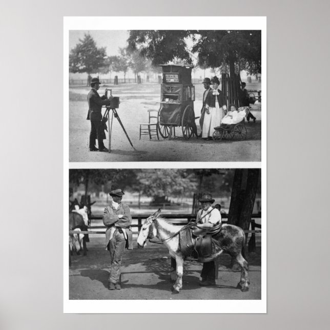 Pôster Fotografia sobre o Comum e Esperando pelo Aluguer, (Frente)