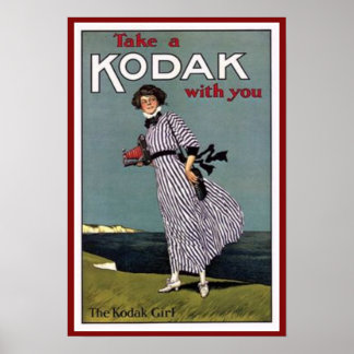 Poster Fotografia Vintage Kodak