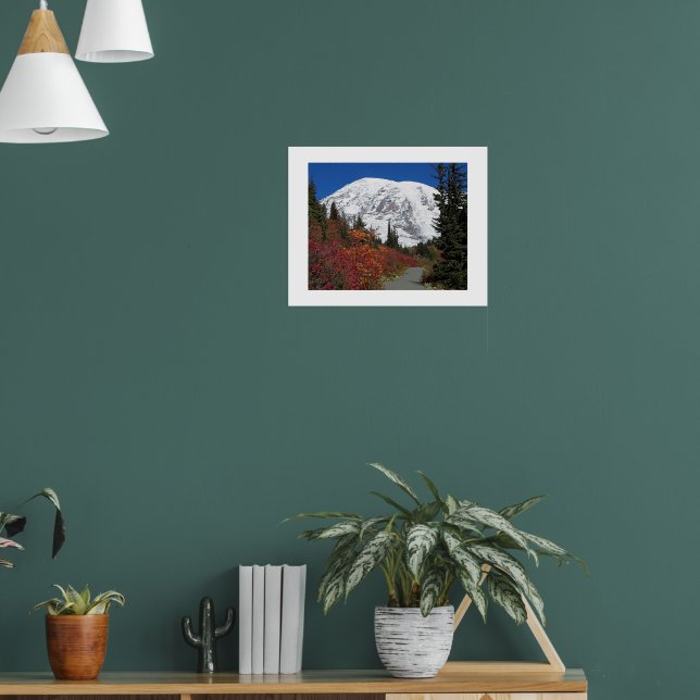 Pôster Fotográfico das Cores de Outono do Monte Ra (Sala de Estar 1)