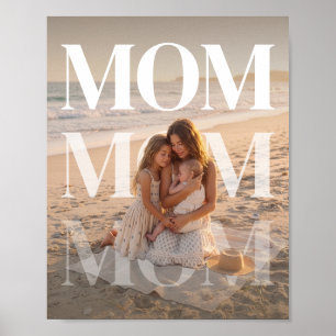 Poster FotoPop Mamãe Personalizada