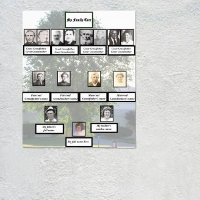Fotos da Árvore Genealógica de Quatro Gerações da 