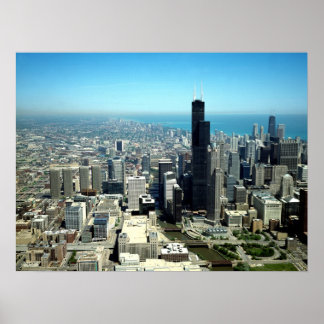 Poster Fotos de Chicago: Linha aérea