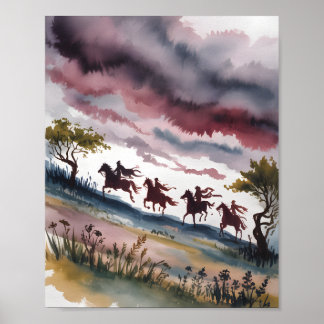 Poster Four Horseman at Dawn