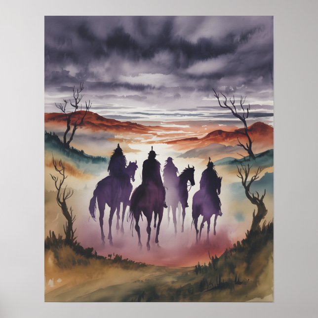 Poster Four Horsemen (Frente)
