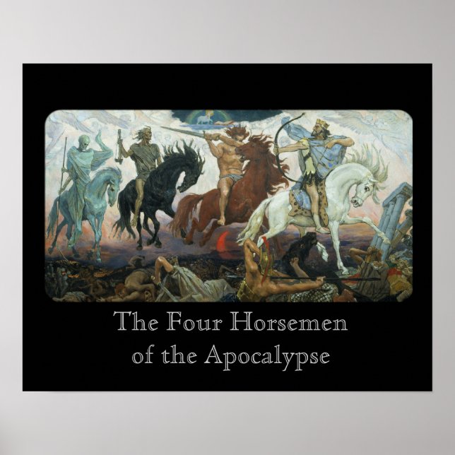 Poster Four Horsemen of the Apocalypse (Frente)