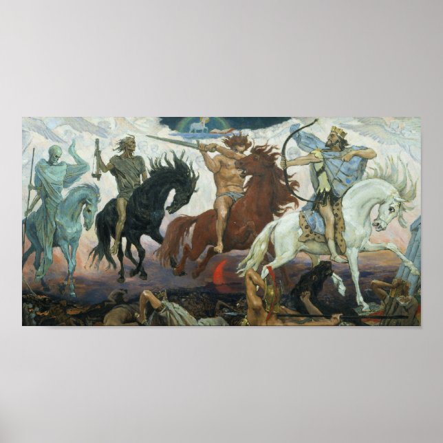 Poster Four Horsemen of the Apocalypse Revelations (Frente)