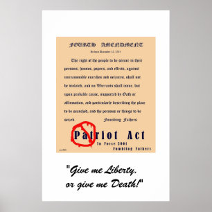 Poster Fourth Amendment