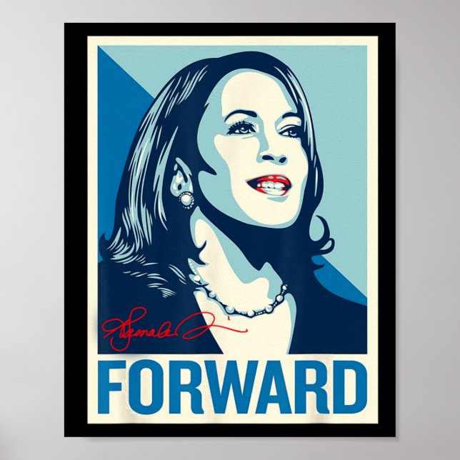 Poster Foward Kamala Portrait (Frente)