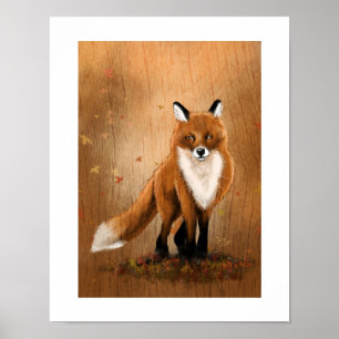 Pôster Fox da queda