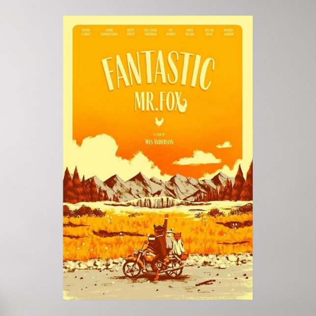 Poster Fox Fantastic Movie (Frente)