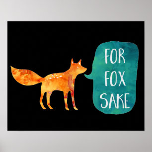 Pôster Fox Sake