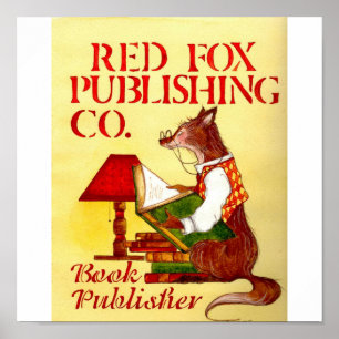 Pôster Fox vermelho