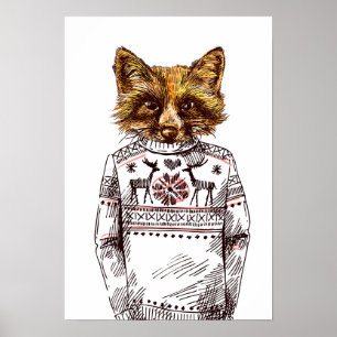 Poster Fox vestido Foxy