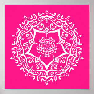 Pôster Foxglove Mandala