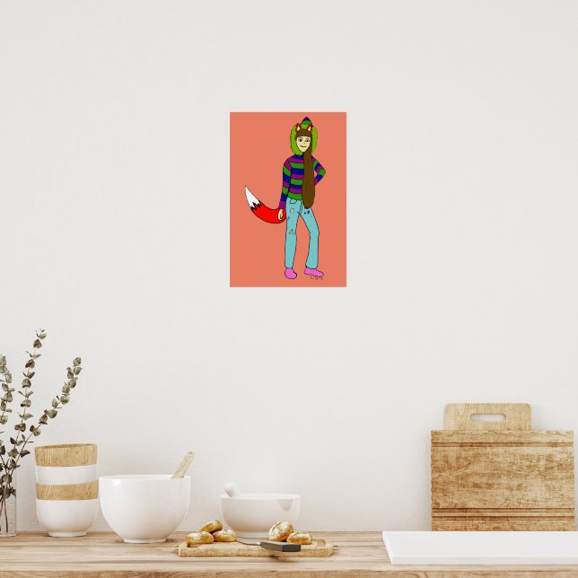 Poster foxista (Cozinha)