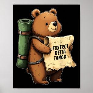 Poster Foxtrots Deltas Tangos Parques Nacionais Resistem