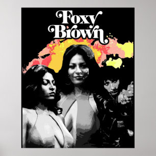 Poster Foxy Brown 74