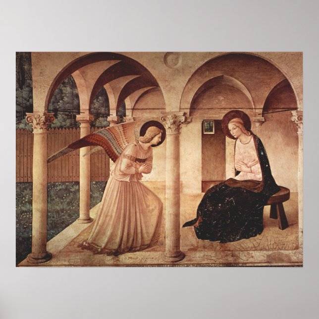 Pôster Fra Angelico Art (Frente)