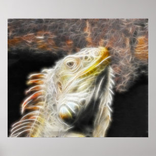 Pôster Fracguana Canvas