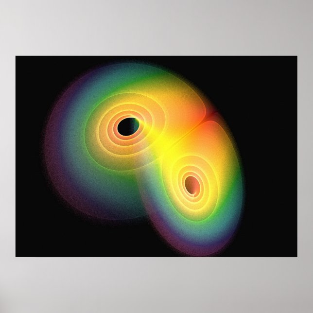 Poster fractal (Frente)