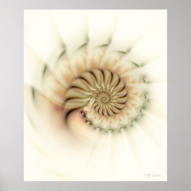 Poster fractal (Frente)