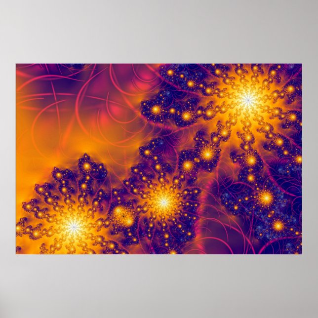 Pôster Fractal 0324042353 (Frente)