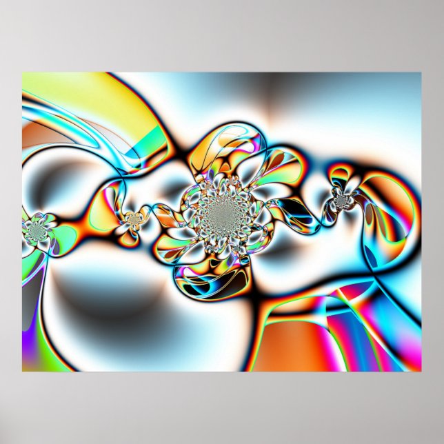 Pôster Fractal 1011 (Frente)