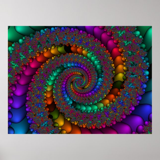 Poster Fractal 144-2 (Frente)